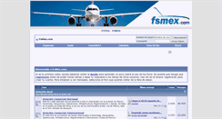 Desktop Screenshot of foros.fsmex.com